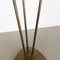 Modernist Sculptural Brutalist Floor Brass Candleholder, Germany, 1950s 8