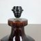 Lámpara de mesa Studio de cerámica marrón de Cari Zalloni para Steuler, Germany, años 70, Imagen 4