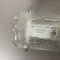 Lámpara de pared de metal y cristal de hielo de Kaiser Leuchten, Germany, años 60. Juego de 2, Imagen 11