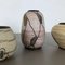 Jarrones de cerámica de Franz Schwaderlapp para Sawa Ceramic, Alemania, años 60. Juego de 3, Imagen 12