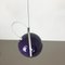 Adjustable Pop Art Panton Style Hanging Light with Purple Spot, Germany, 1970s 6
