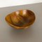 Large Vintage Shell Bowl in Solid Walnut Wood, Germany, 1970s 3