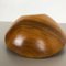 Large Vintage Shell Bowl in Solid Walnut Wood, Germany, 1970s, Image 14