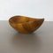 Large Vintage Shell Bowl in Solid Walnut Wood, Germany, 1970s 4