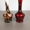 Vases Pop Art Vintage en Opaline, Italie, 1970s, Set de 2 5