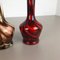 Vintage Pop Art Opalglas Vasen, Italien, 1970er, 2er Set 4