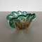 Bubble Murano Glas Schale Vase von Seguso Bullicante, Italien, 1970er 4