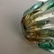 Bubble Murano Glass Shell Bowl Vase by Seguso Bullicante, Italy, 1970s, Image 14