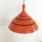 Orange Scandinavian Hanging Lamp by Hans-Agne Jakobsson, 1960s 6