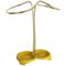 Metal Brass Modernist Bauhaus Umbrella Stand, Germany, 1950s 1