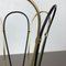 Metal Brass Modernist Bauhaus Umbrella Stand, Germany, 1950s 8