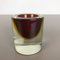 Multi-Color Murano Glass Sommerso Shell Ashtray, Italy, 1970s, Image 4