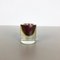 Multi-Color Murano Glass Sommerso Shell Ashtray, Italy, 1970s 2
