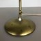 Lampada da tavolo in metallo e ottone, Germania, Immagine 15