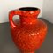 Vase en Poterie Fat Lava Op Art Multicolore de Bay Ceramics, Allemagne, Set de 2 12
