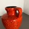 Vase en Poterie Fat Lava Op Art Multicolore de Bay Ceramics, Allemagne, Set de 2 10