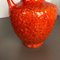 Vase en Poterie Fat Lava Op Art Multicolore de Bay Ceramics, Allemagne, Set de 2 16