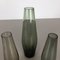 Vases Turmalin par Wilhelm Wagenfeld pour WMF, Allemagne, 1960s, Set de 3 6