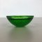 Green Bullicante Murano Glass Bowl or Ashtray, Italy, 1970s 12