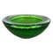 Green Bullicante Murano Glass Bowl or Ashtray, Italy, 1970s 1