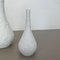 Op Art Biscuit Porcelain Vases from Edelstein Bavaria, Germany, 1970s, Set of 3 5