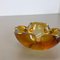 Honey Murano Glass Shell Bowl or Ashtray from Seguso, Italy, 1970s, Image 6