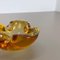 Honey Murano Glass Shell Bowl or Ashtray from Seguso, Italy, 1970s 7