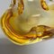 Honey Murano Glass Shell Bowl or Ashtray from Seguso, Italy, 1970s 11