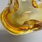 Honey Murano Glass Shell Bowl or Ashtray from Seguso, Italy, 1970s, Image 11