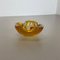 Honey Murano Glass Shell Bowl or Ashtray from Seguso, Italy, 1970s 4
