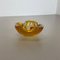 Honey Murano Glass Shell Bowl or Ashtray from Seguso, Italy, 1970s, Image 4