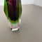 Large Sommerso Murano Glass Vase in 4 Colors by Flavio Poli, Italy, 1970s, Image 13