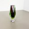 Large Sommerso Murano Glass Vase in 4 Colors by Flavio Poli, Italy, 1970s, Image 3