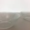 Glass Bowls by Wilhelm Wagenfeld for VLG Weisswasser, Germany, Set of 2 5