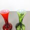 Vasi Pop Art in vetro opalino, Italia, anni '70, set di 4, Immagine 6