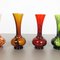 Pop Art Opaline Florence Vases, Italy, 1970s, Set of 4 4