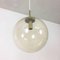 German Glass Ball Pendant Lamps from Glashütte Limburg, Set of 3 7