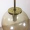 German Glass Ball Pendant Lamps from Glashütte Limburg, Set of 3, Image 9