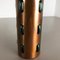 Zylindrische Vase aus Grünem Glas und Kupfer von Nanny Still für Raak, 1970er 5