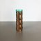 Cylindrical Vase in Green Glass and Copper by Nanny Still for Raak, 1970s 3