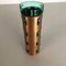 Cylindrical Vase in Green Glass and Copper by Nanny Still for Raak, 1970s, Image 8