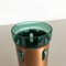Cylindrical Vase in Green Glass and Copper by Nanny Still for Raak, 1970s 7