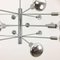 Lustre Sputnik Moderniste en Chrome de Cosack, Allemagne, 1960s 7