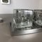 Cubic Chrome & Glass Wall Light from Peill & Putzler, 1970s, Image 14