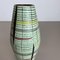 Colorful Fat Lava Ceramic 307-25 Vase from Bay Keramik, Germany, 1950s 6