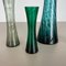 Hand Blown Crystal Glass Vases from Alfred Taube, Germany, 1960s, Set of 4 5