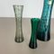 Hand Blown Crystal Glass Vases from Alfred Taube, Germany, 1960s, Set of 4, Image 4