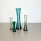 Hand Blown Crystal Glass Vases from Alfred Taube, Germany, 1960s, Set of 4 3