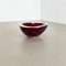 Large Red Murano Glass Ashtray, Italy, 1970s, Image 4