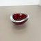 Large Red Murano Glass Ashtray, Italy, 1970s, Image 5